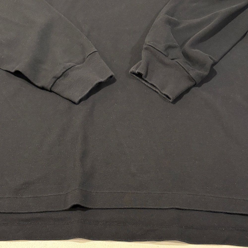 Polo by Ralph Lauren Men's Black Long Sleeve Polo - Picture 3 of 6
